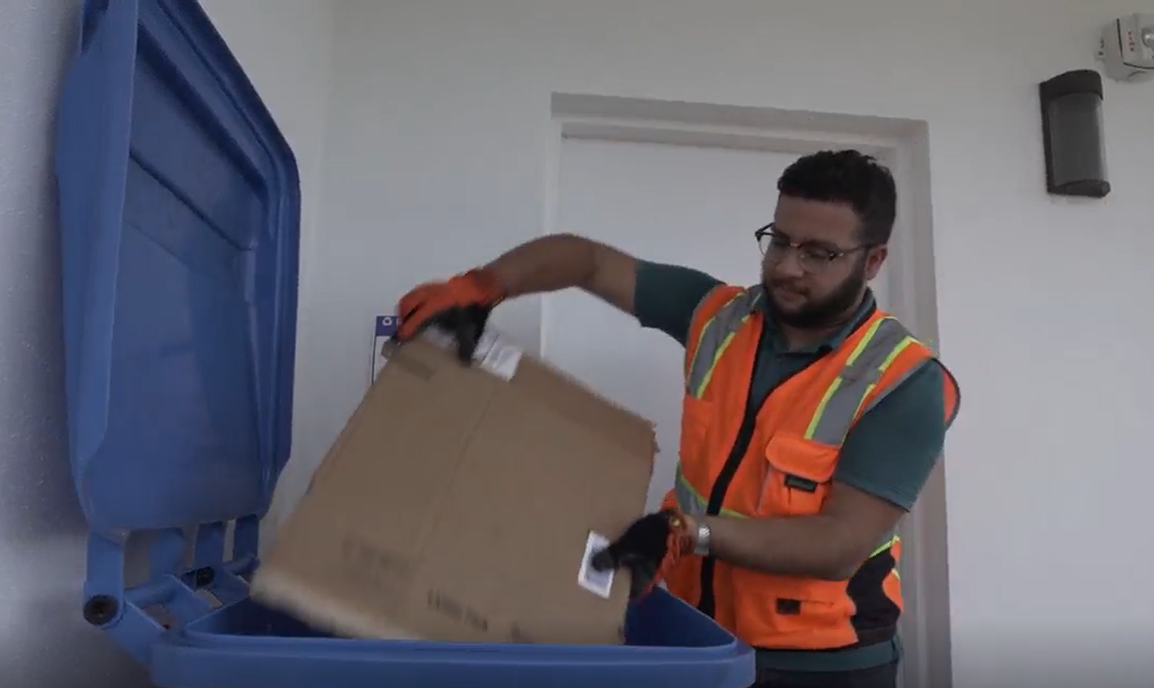  Flatten and put in bin 