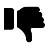 thumbs down