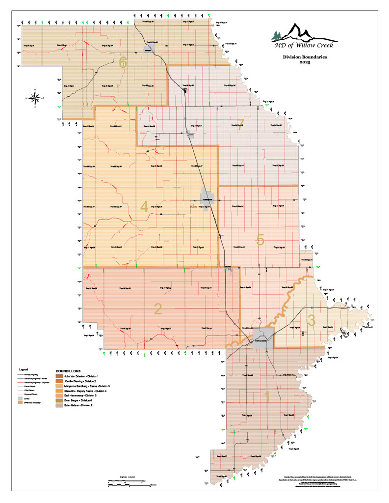 Division Boundary Map