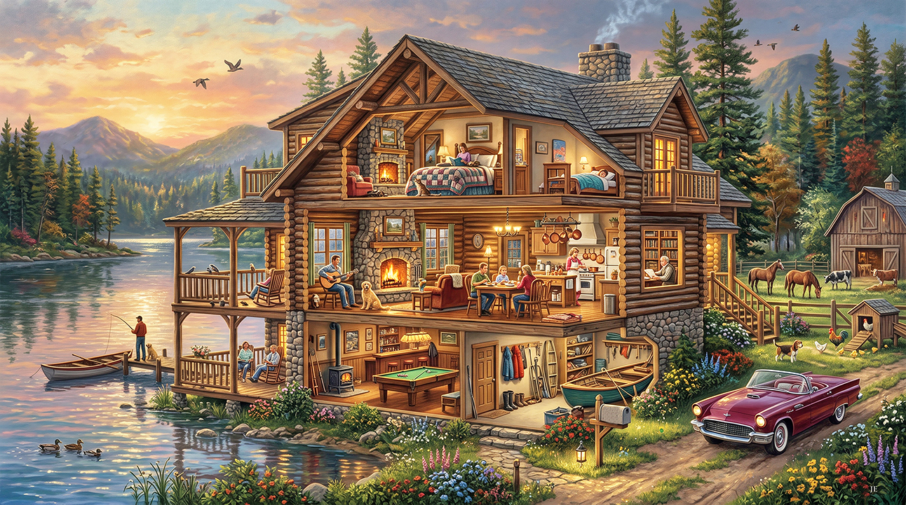 Lakeside Cabin