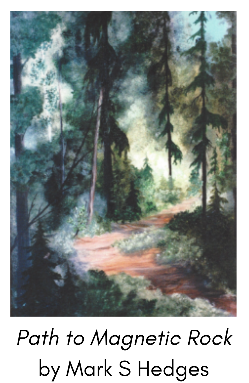 Path to Magnetic Rock by Mark S. Hedges