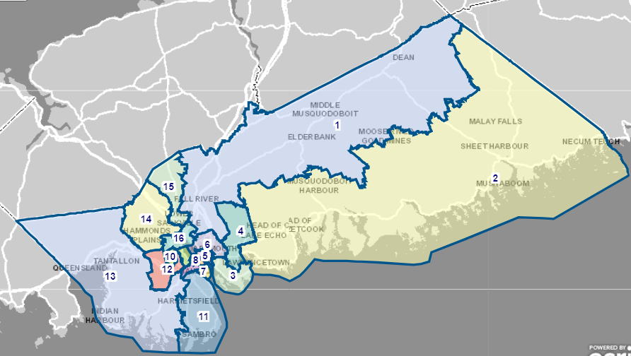 <strong>Municipal districts</strong>