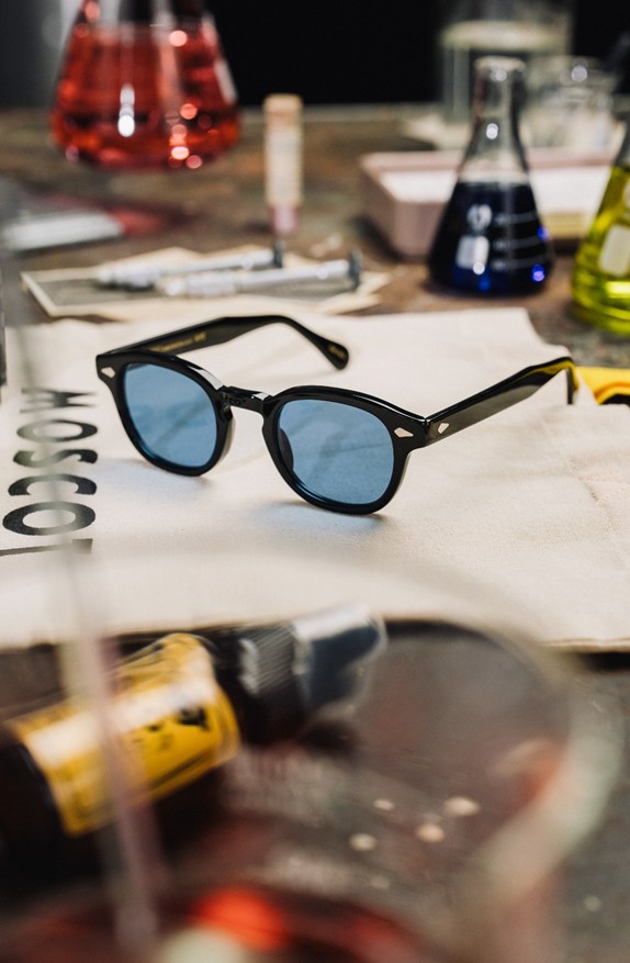  Moscot Tint + Celebrity Blue  