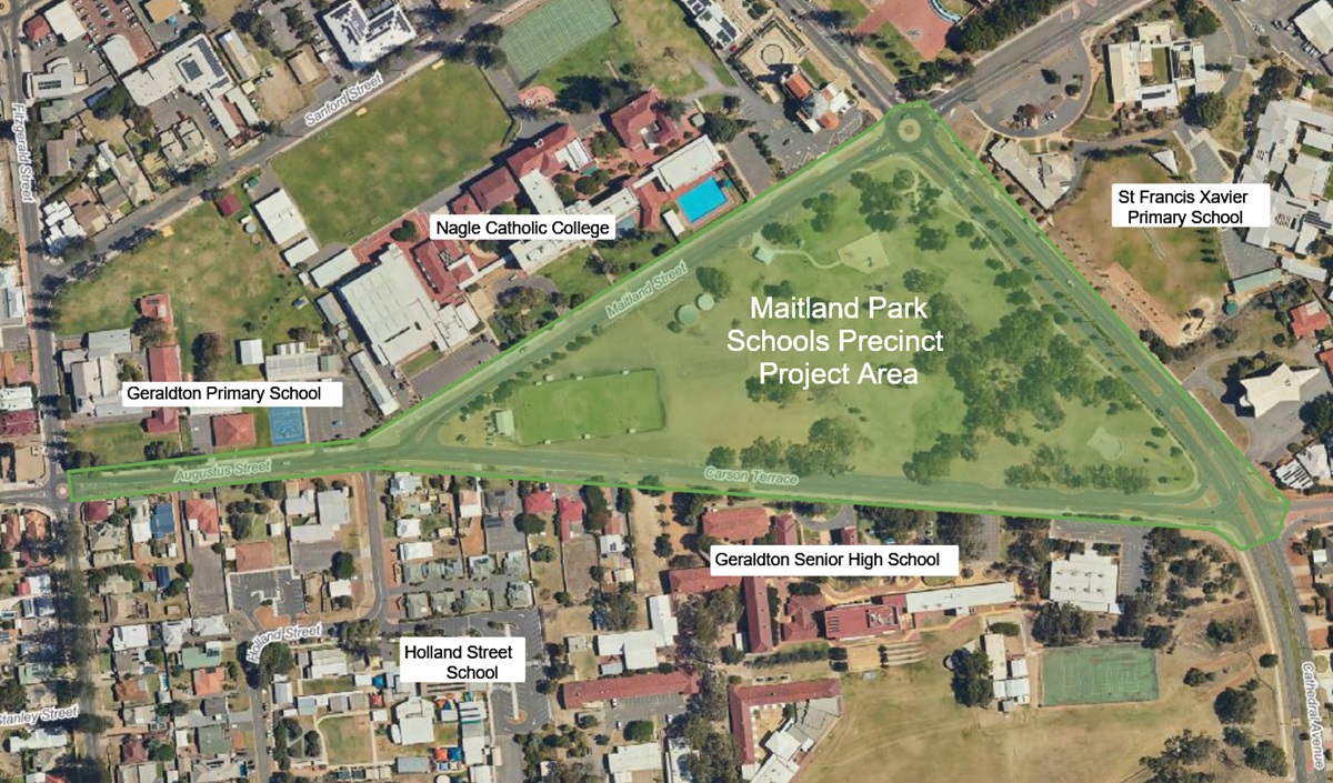 Maitland Park Schools Precinct Project Area