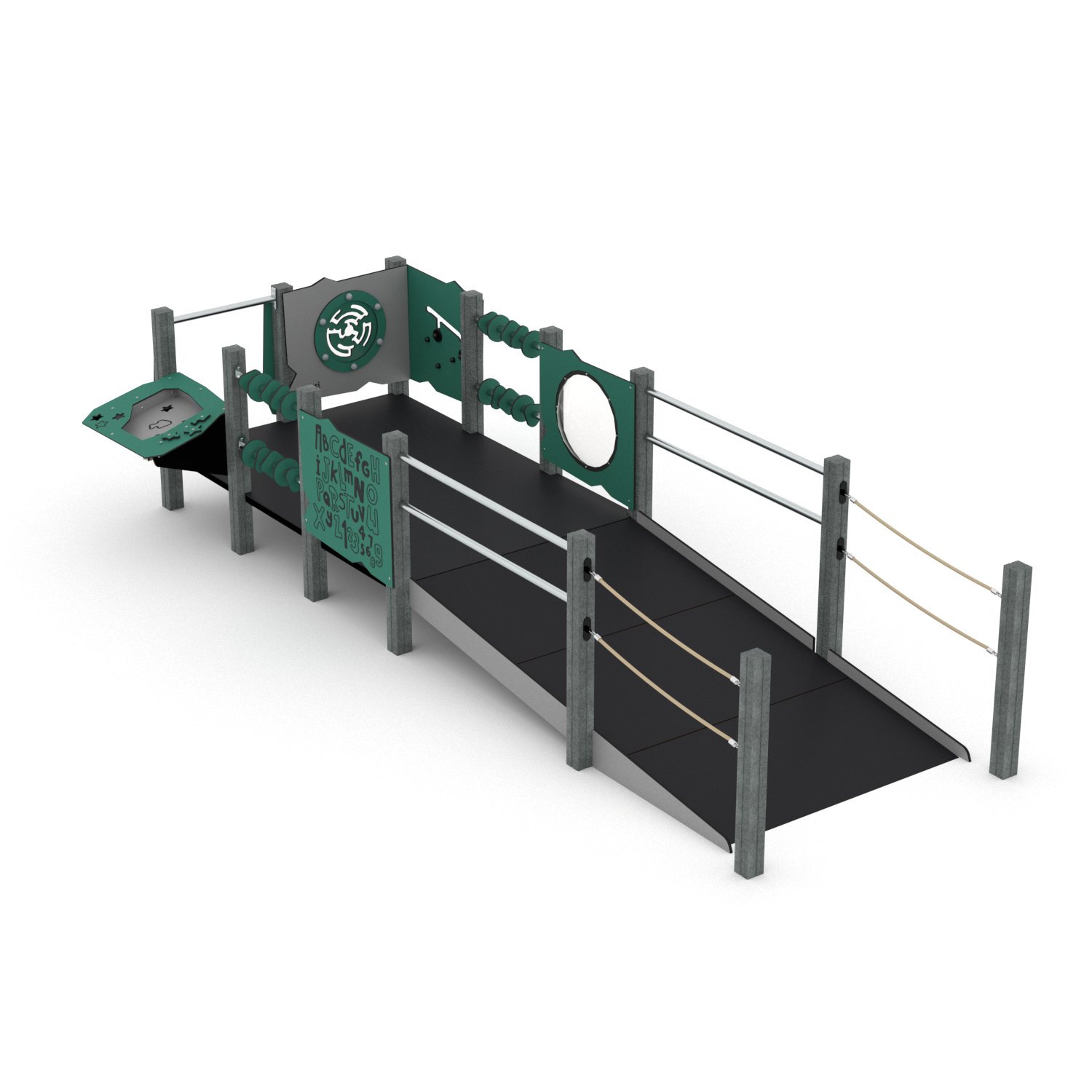  Ramped Play Unit | 34 Users | 1-8 
