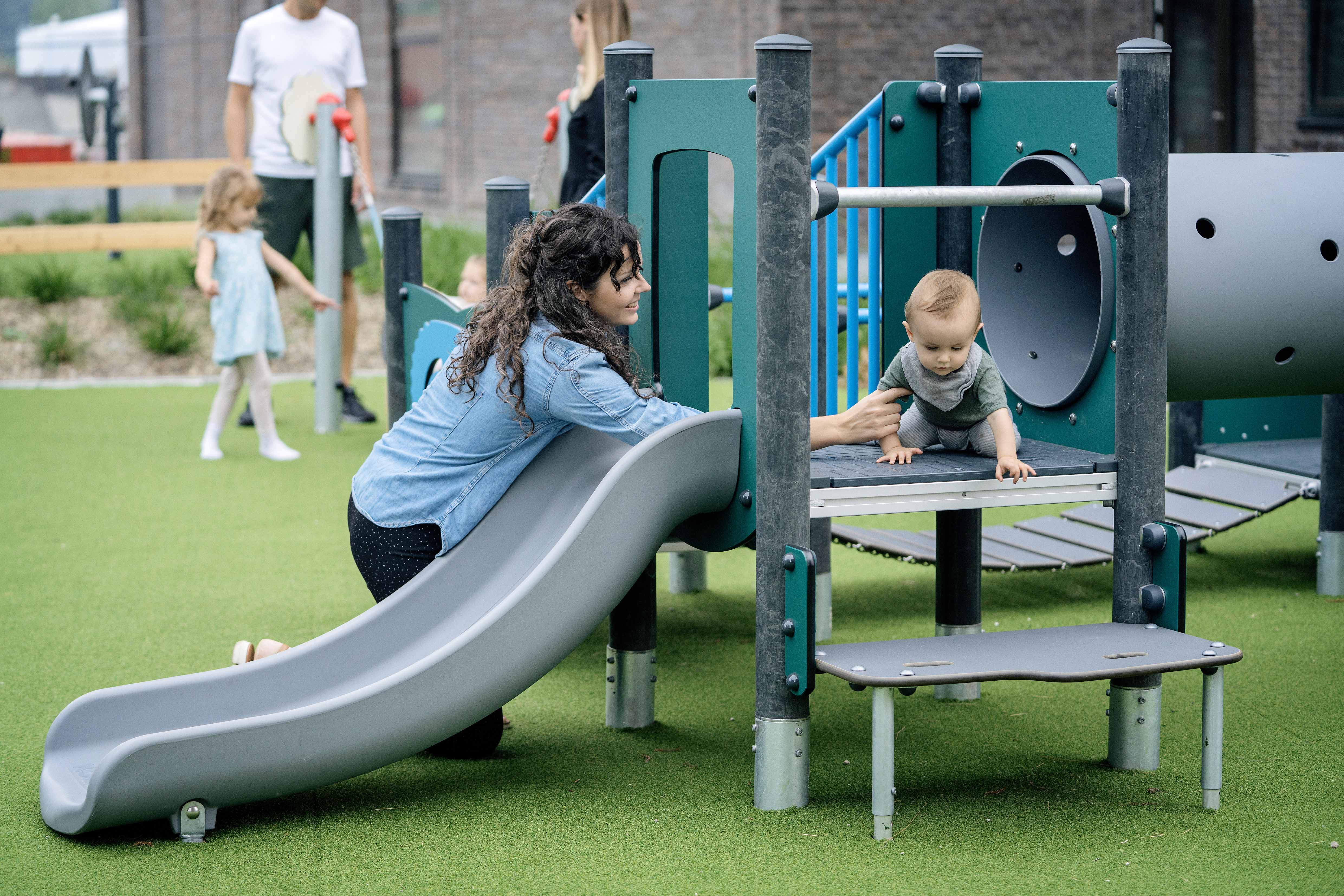 Small Climbing Frame with Slide