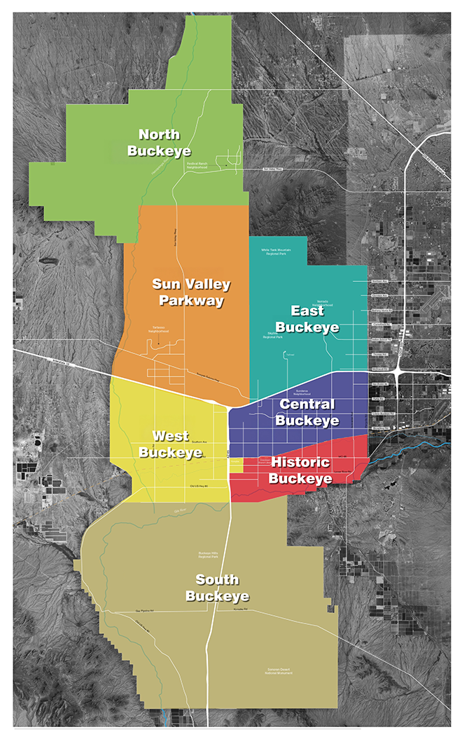 Map of Buckeye
