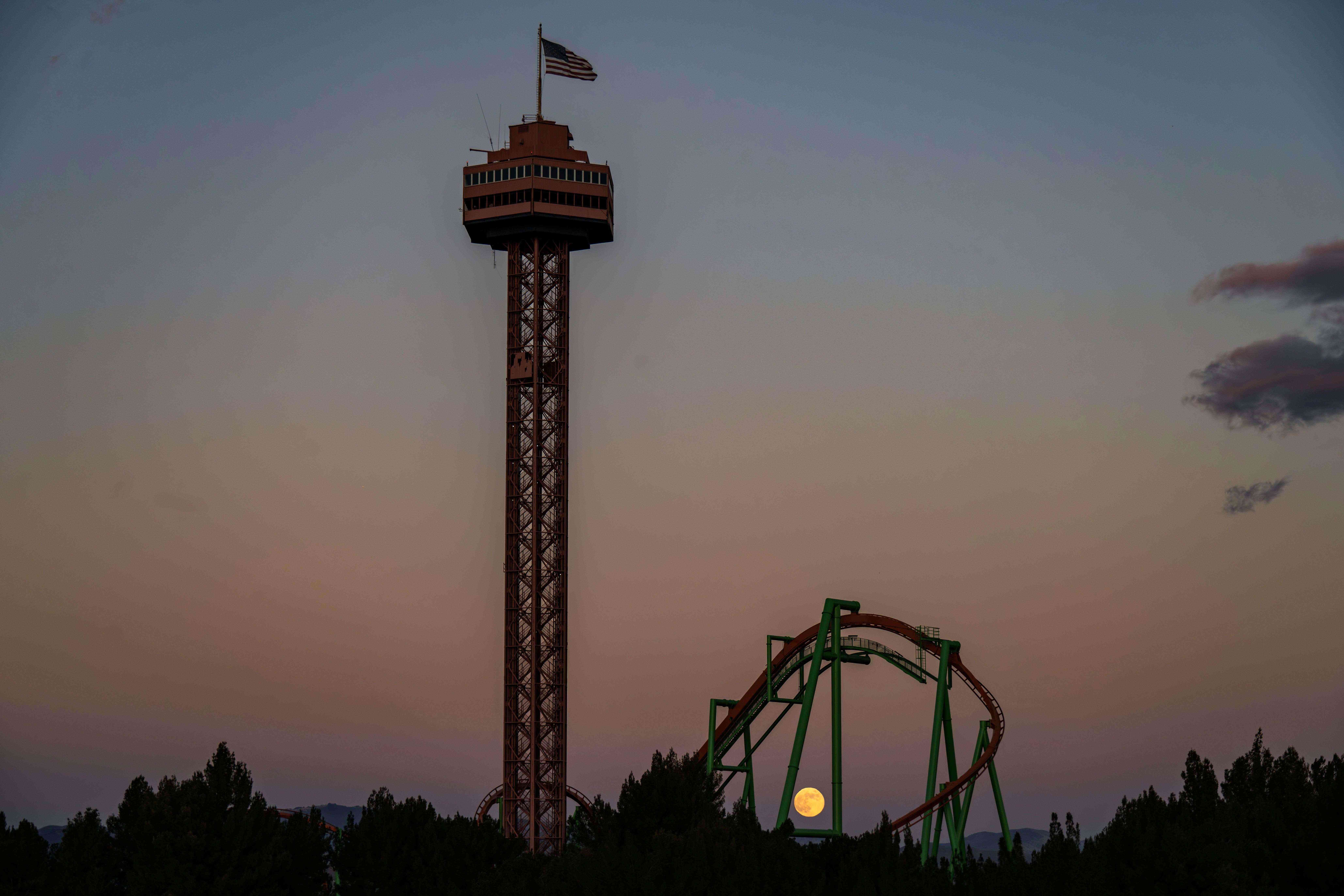 Six Flags Sunset by Trevor Srednick