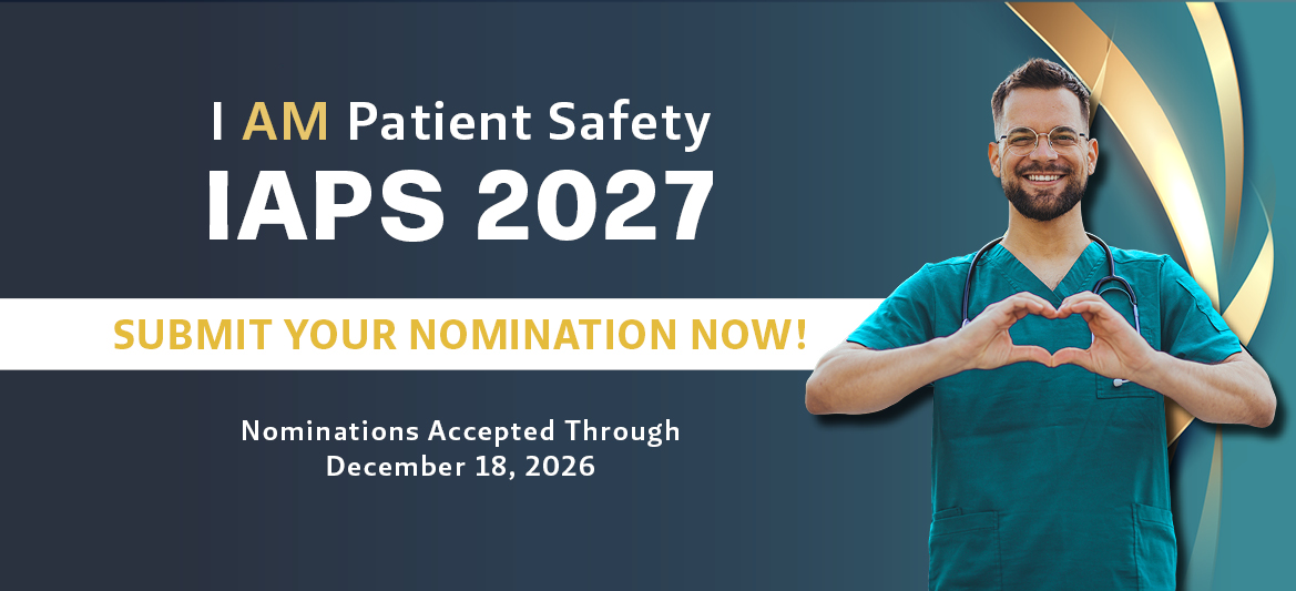 2027 I AM Patient Safety Achievement Awards Nomination Form Survey