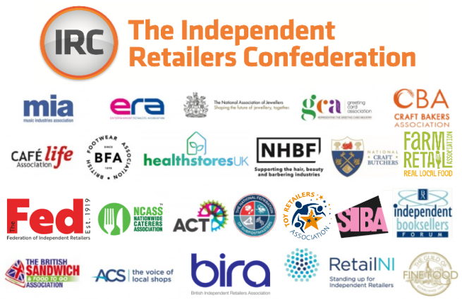Logos of the trade association members of the IRC