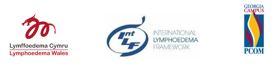 Logos of Lymphoedema Wales, International Lymphoed