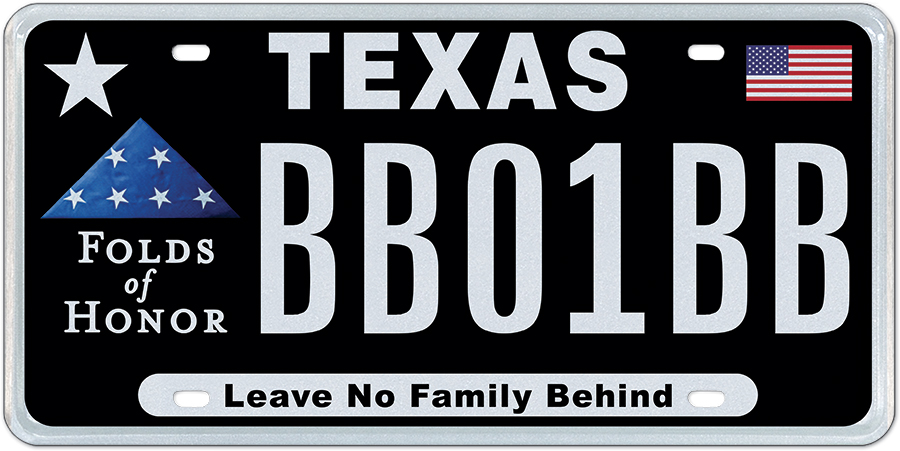 Folds of Honor Plate