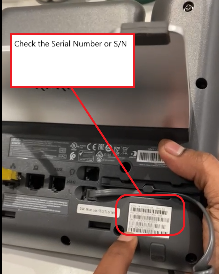 Serial Number