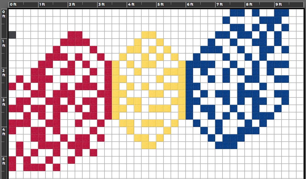  Abstract AATCC Dye Splatter Logo 