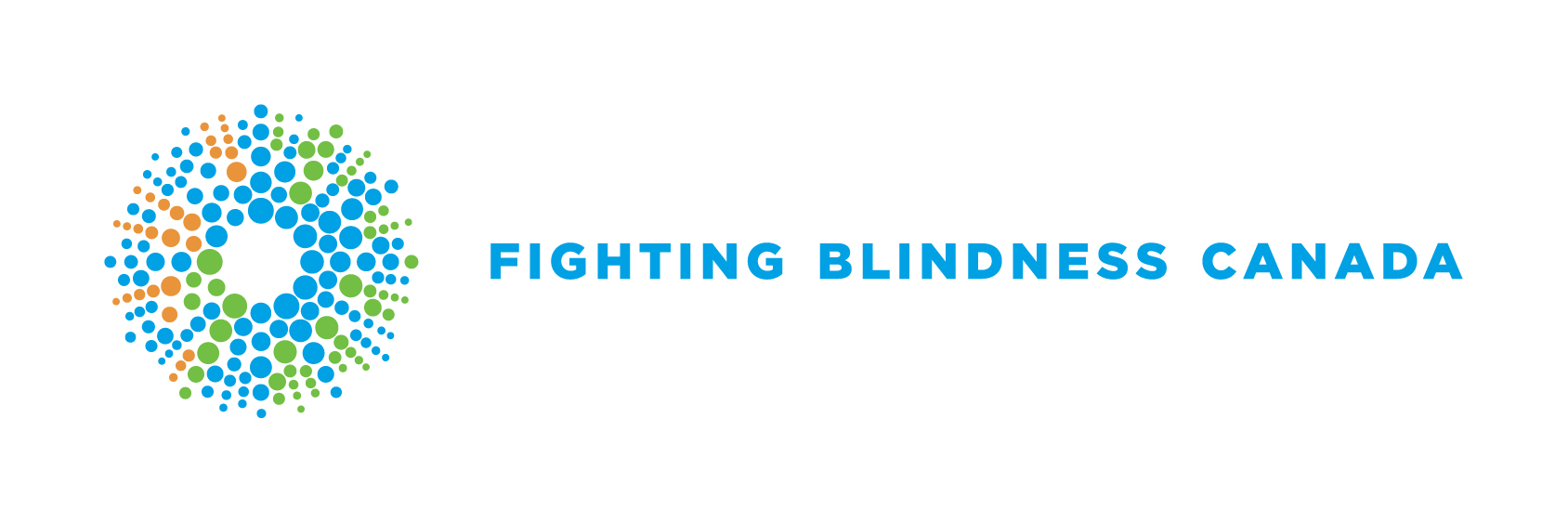 Image is of the Fighting Blindness Canada logo.