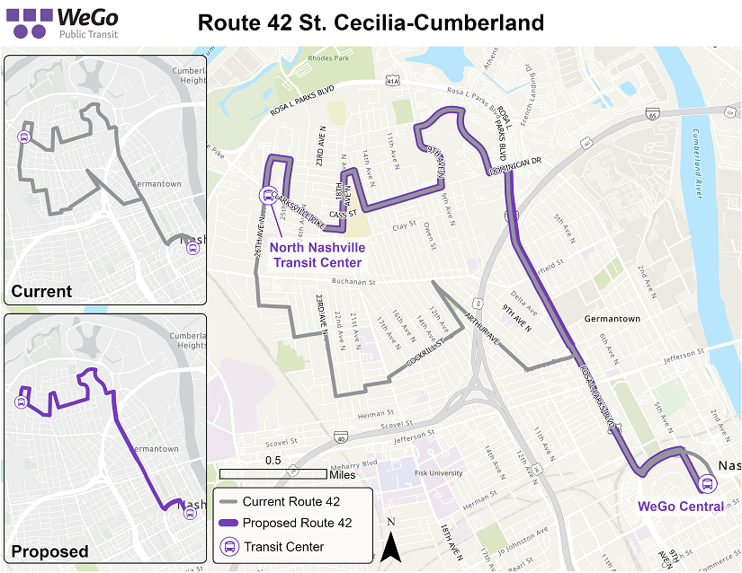 Proposed Route 42