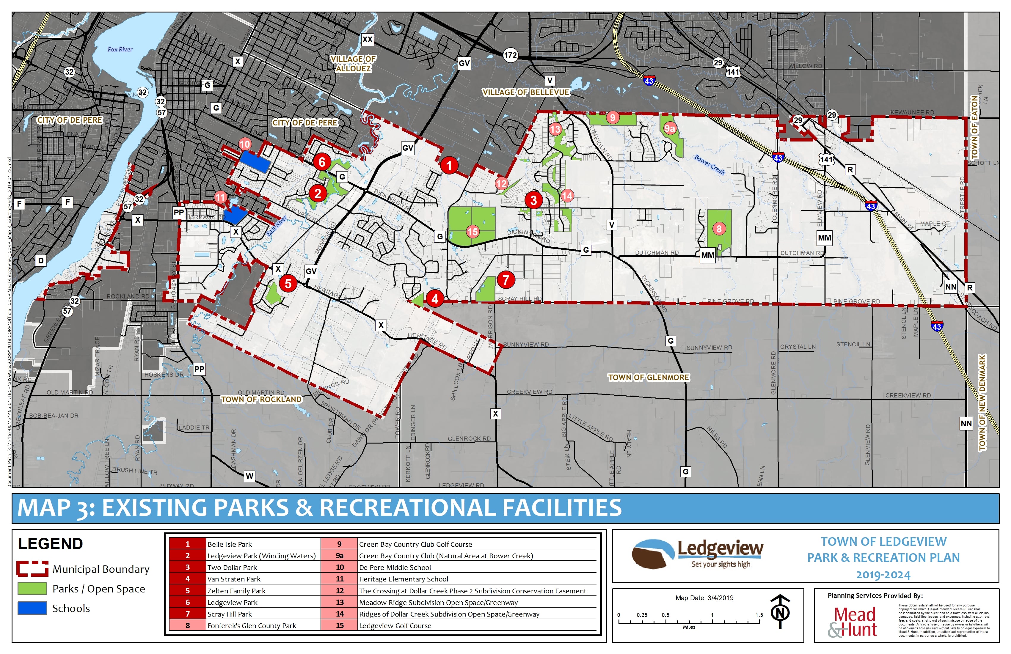 Tan: Agricultural Zoning. Brown: Farmland Preservation Zoning.