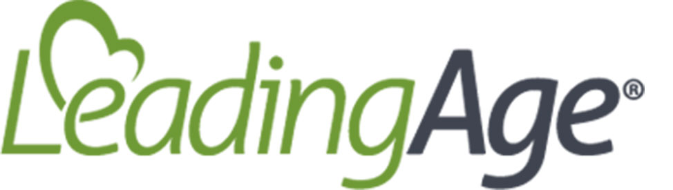 green and black LeadingAge logo 