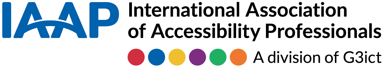 IAAP International Association of Accessibility Pr