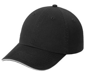 Unstructured cotton with hook and loop strap