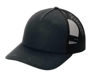 Trucker hat, mesh back with snap strap