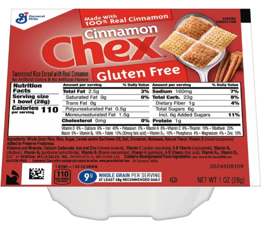  Cinnamon Chex 