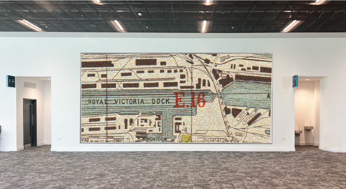 This is a more graphic design concept concentrating on the specific docks on which Excel sits.