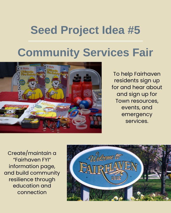Option 5: Community Services Fair