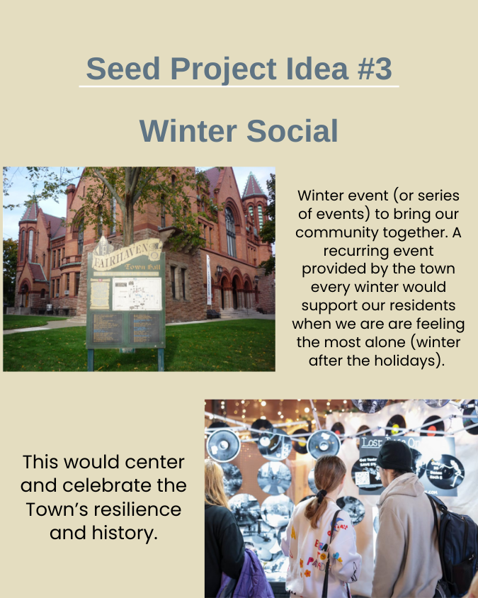 Option 3: Winter Social