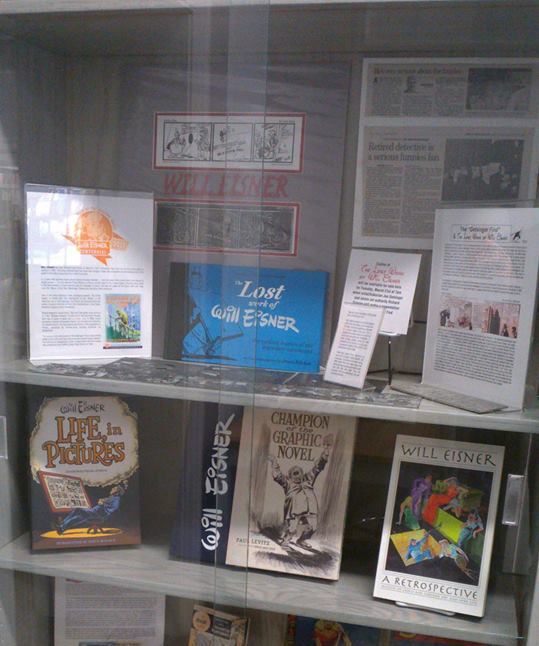 Will Eisner Week Library Display&nbsp;