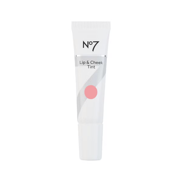 A number seven lip and cheek - a squeezy bottle like a toothpaste tube