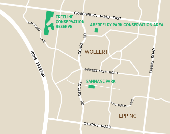 Grasslands location map