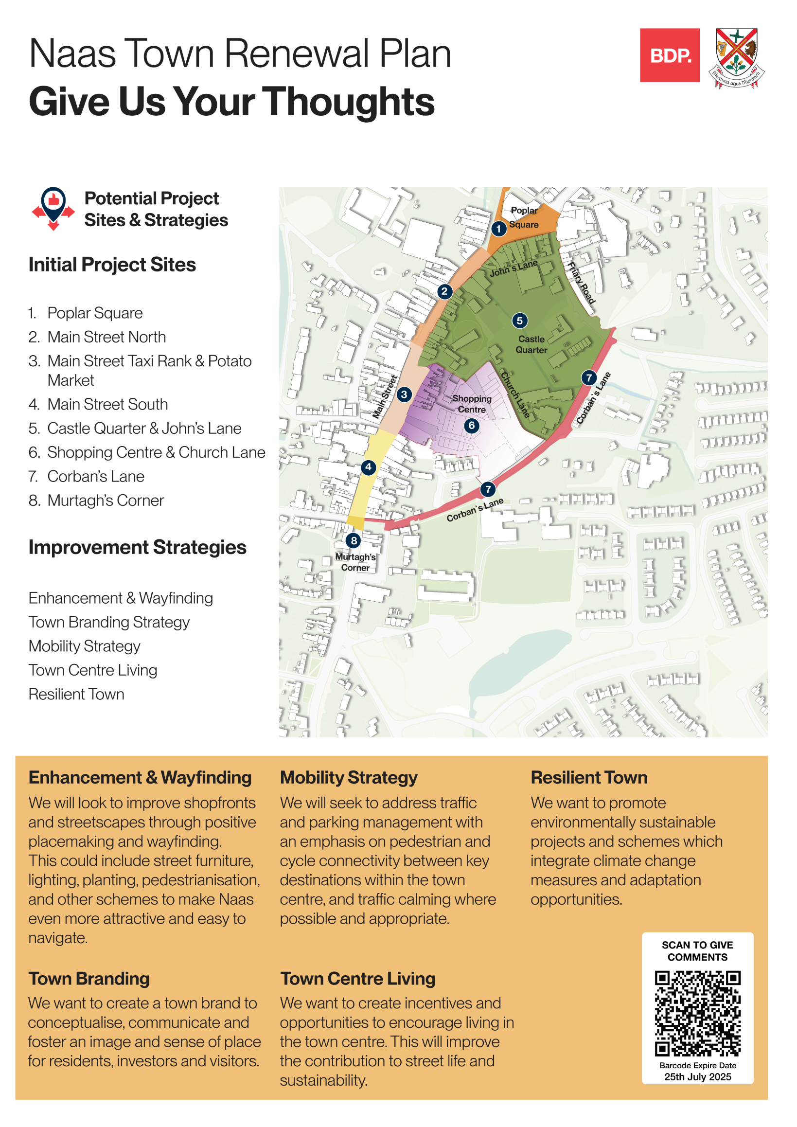 Welcome to the Naas Town Renewal Plan Initial Public Engagement Survey