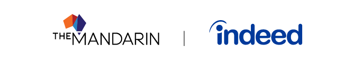 The Mandarin and Indeed logos