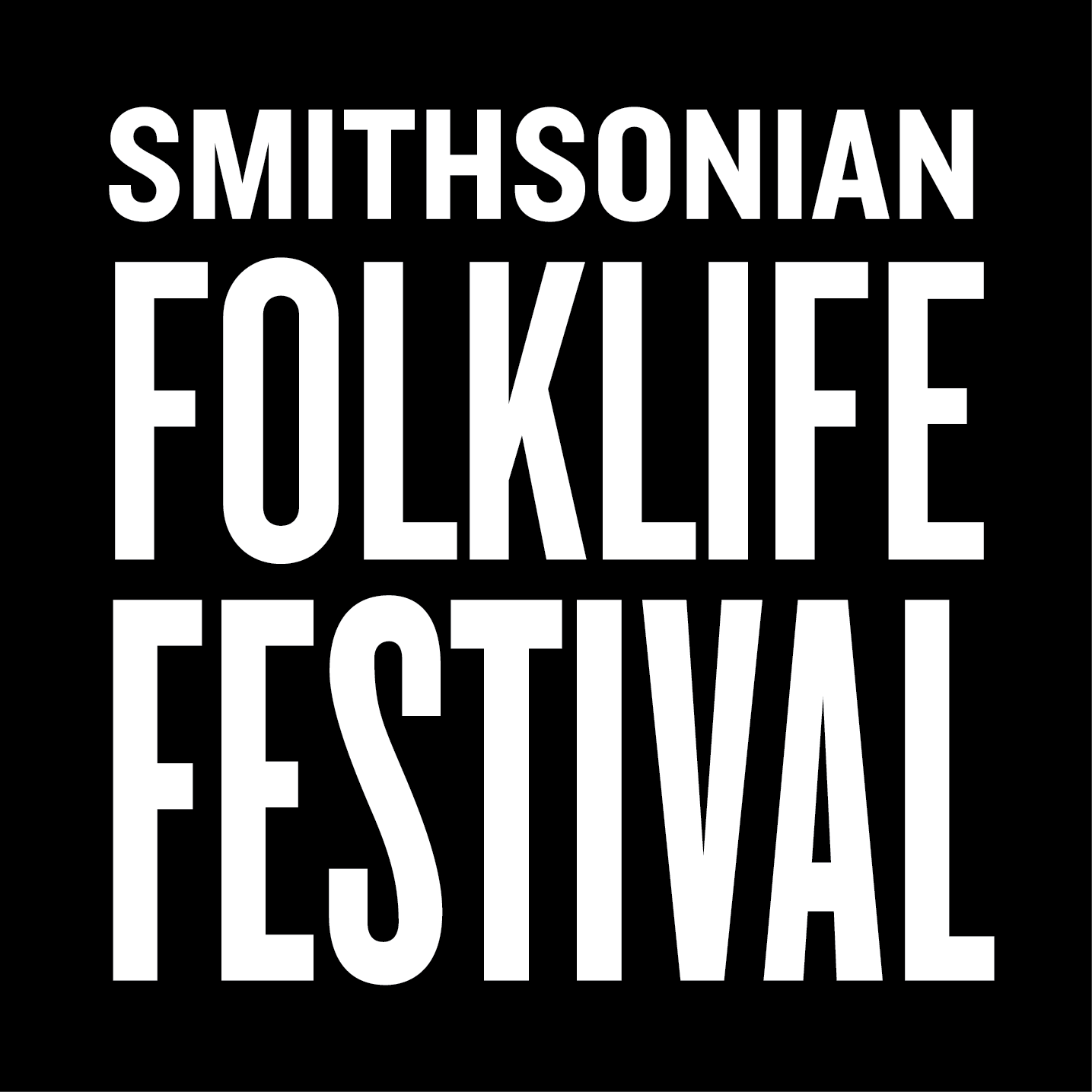 Smithsonian Folklife Festival logo.