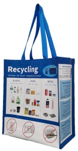 2022 Multifamily Reusable Recycling Tote Bag