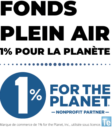  Fonds plein air 1% pour la planète 