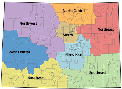 <span style="font-size: 14pt;"><strong>Colorado Regions</strong></span>
