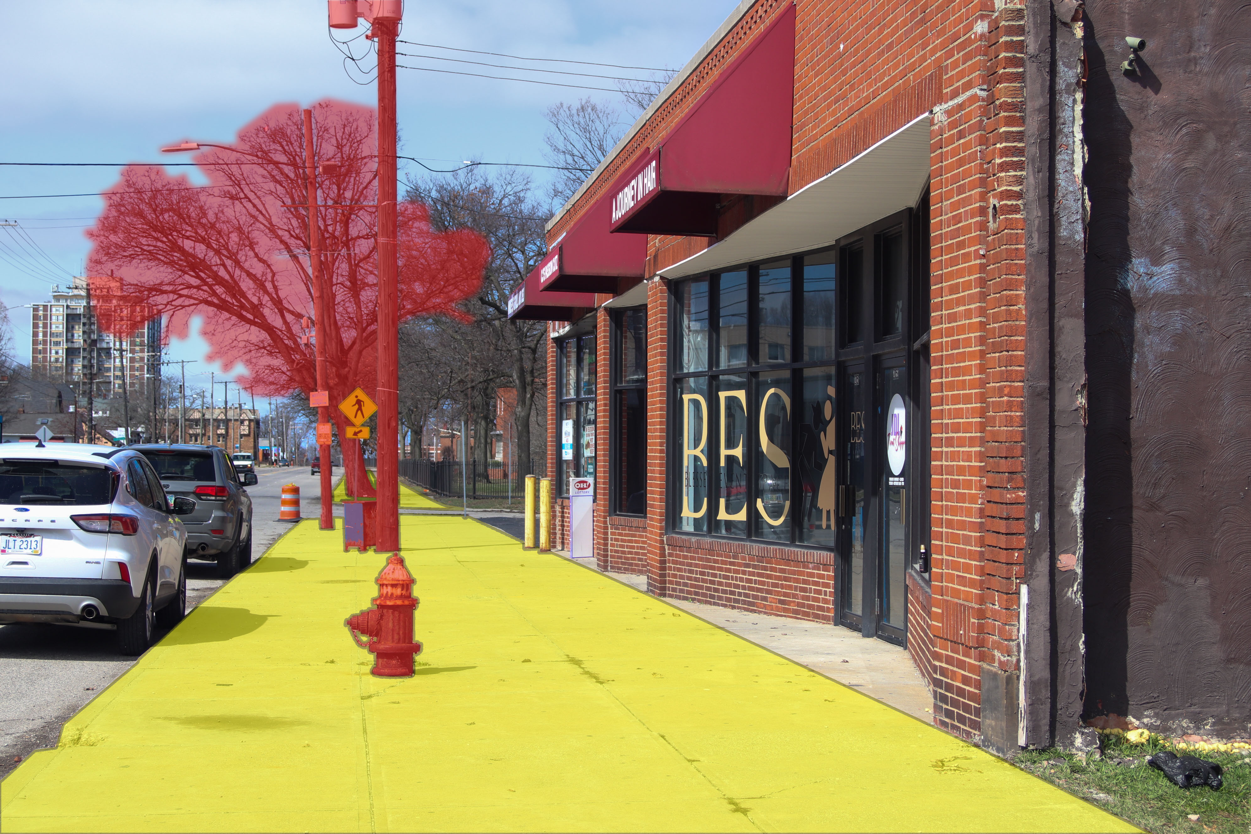 Noble Road Commercial Section