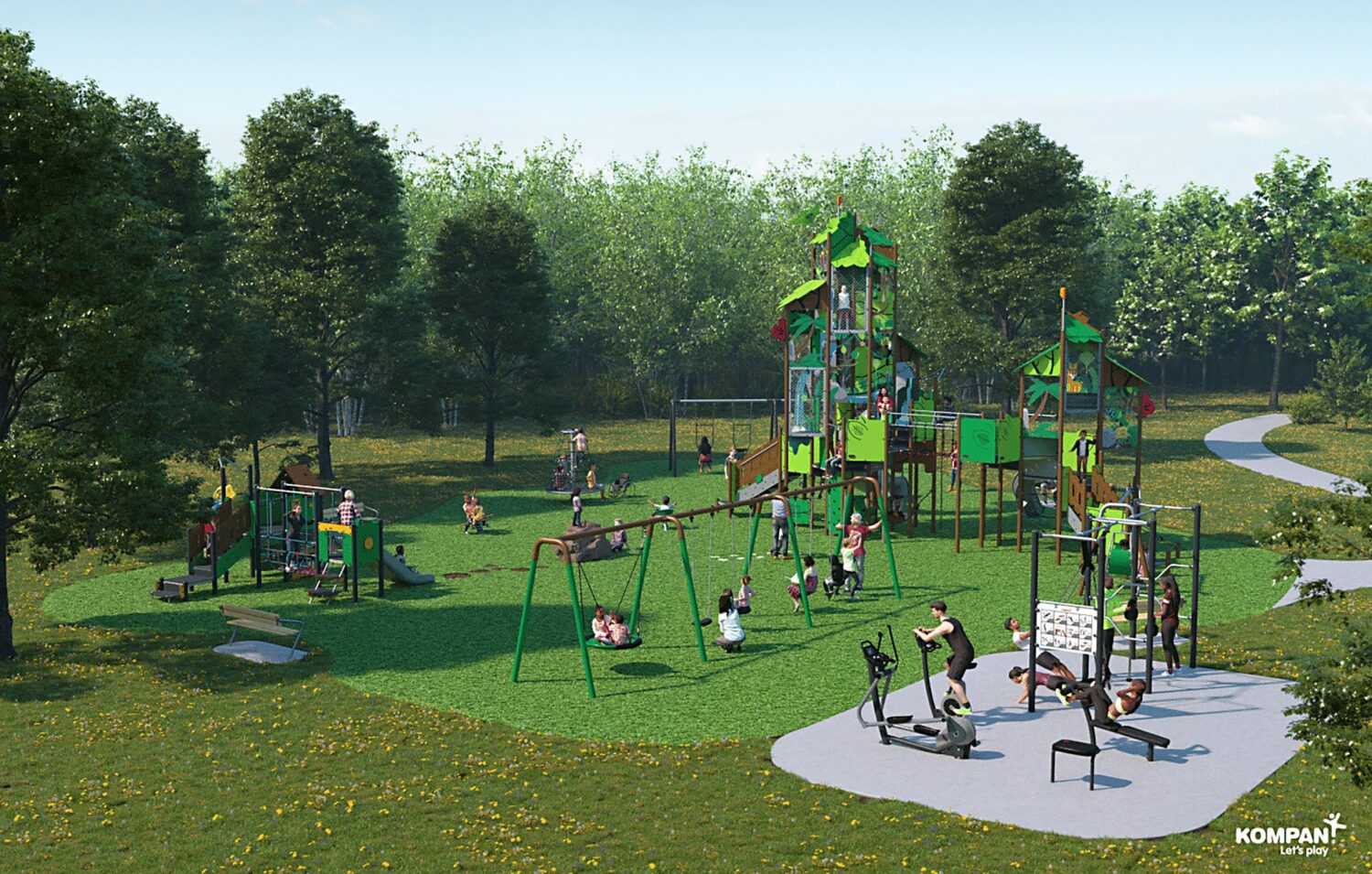  Feature, All-Ages Playground 