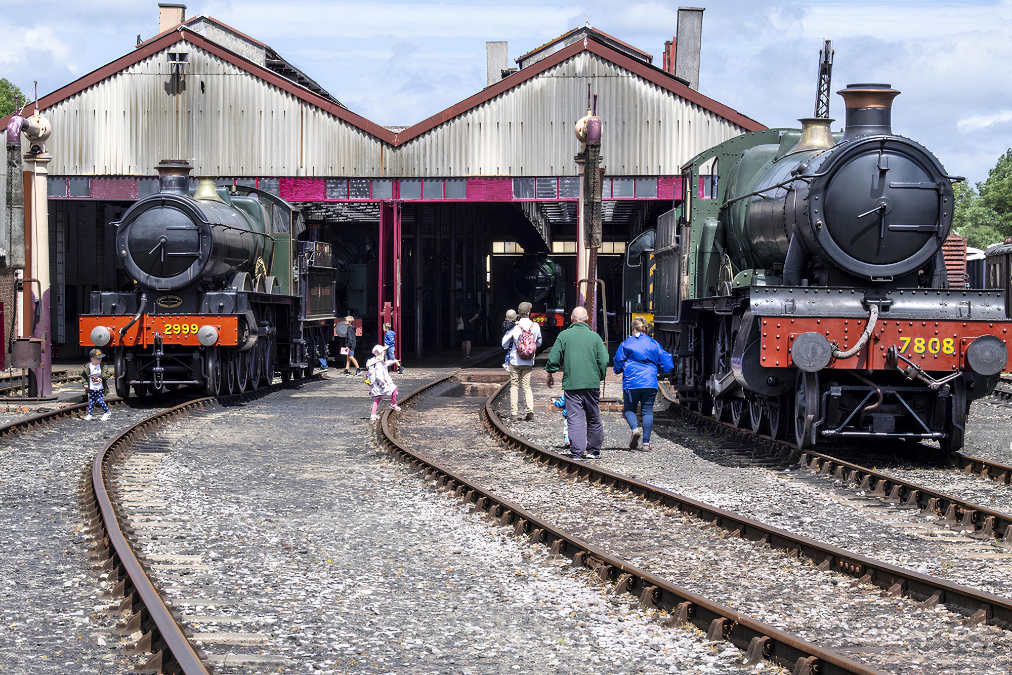 Photo of the engine shed