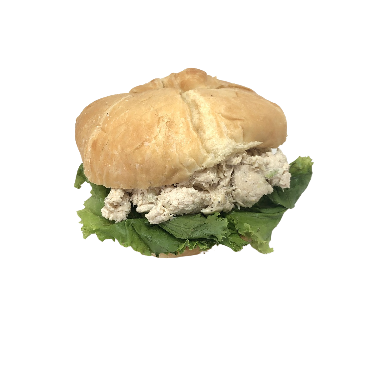  Grilled chicken & lettuce on brioche. 