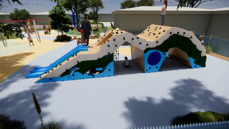 Te Awanga Domain Playground - Concept Two
