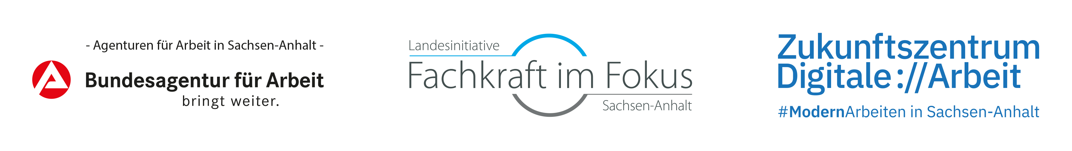 Logoleiste der Kooperationspartner der Weiterbildungsagentur Sachsen-Anhalt