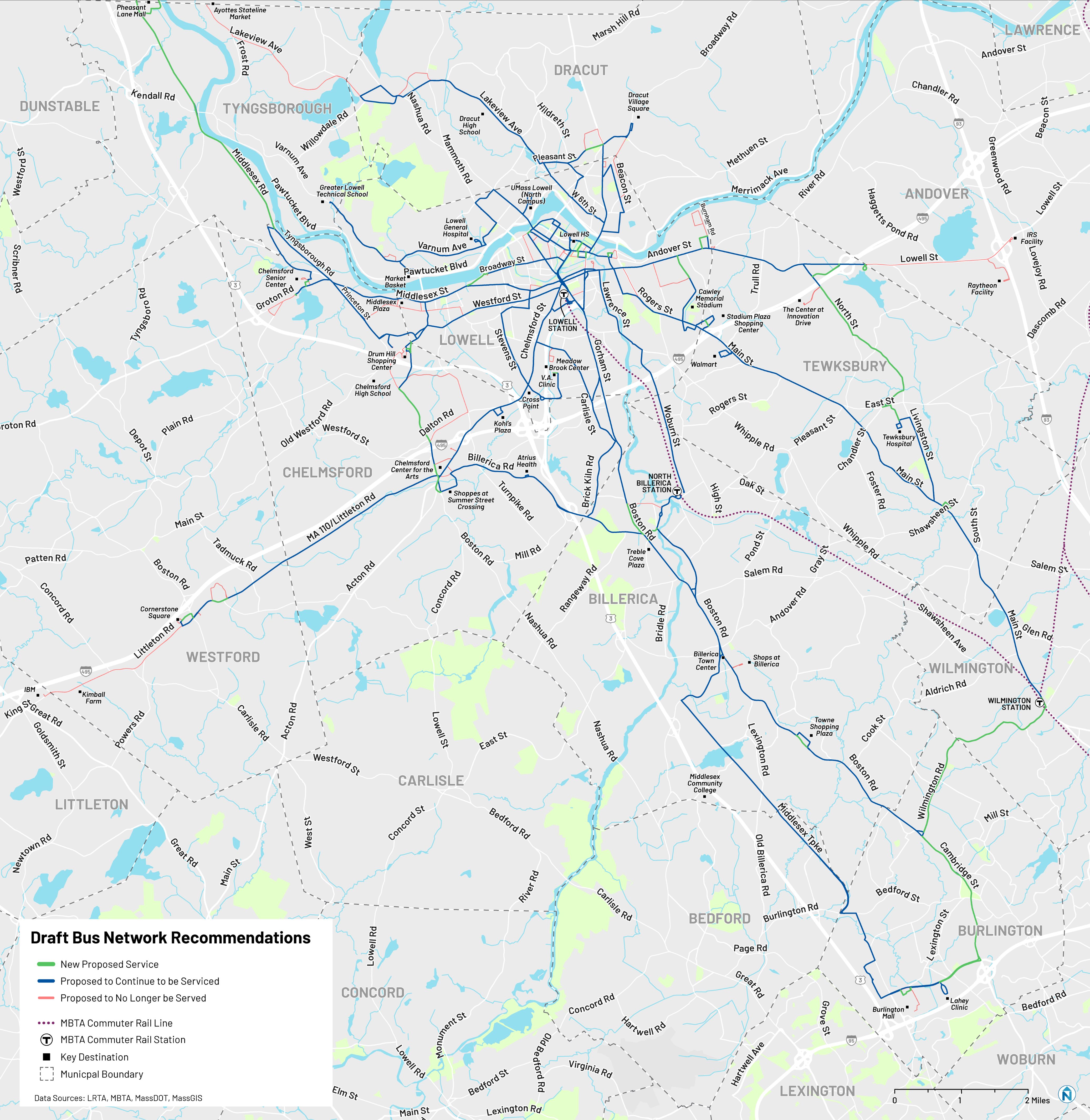 Draft Recommended Routes