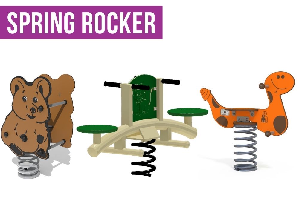 Spring rocker - playground equipment