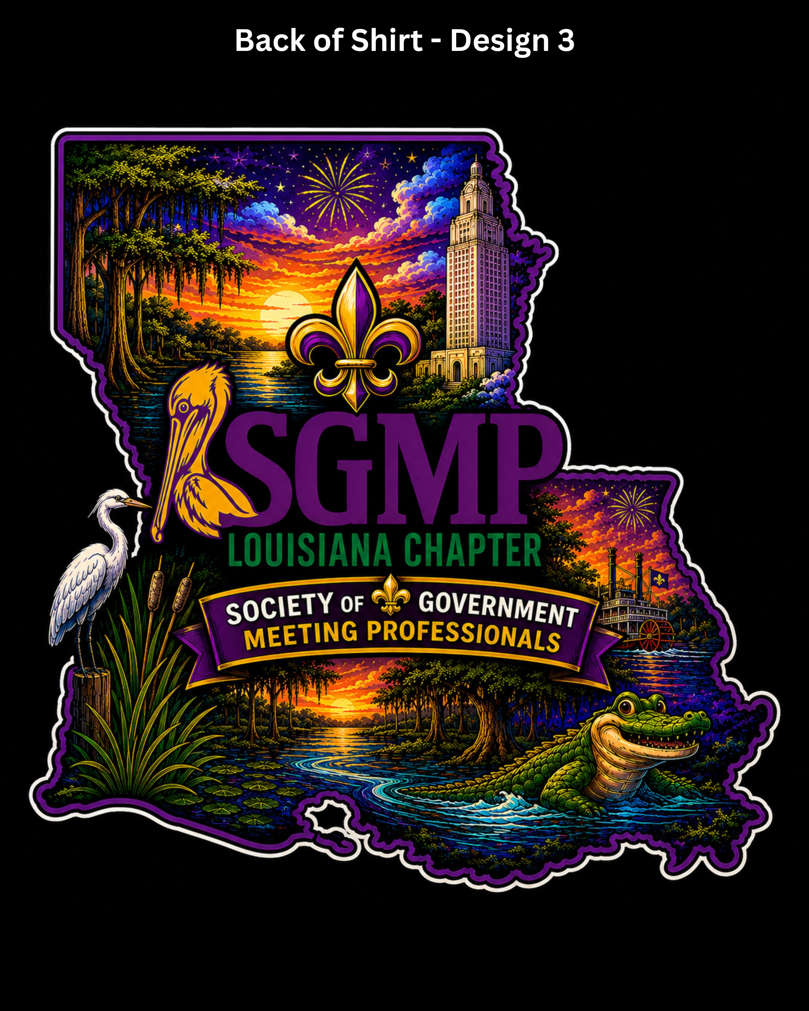 Shirt Back Design Choice 3