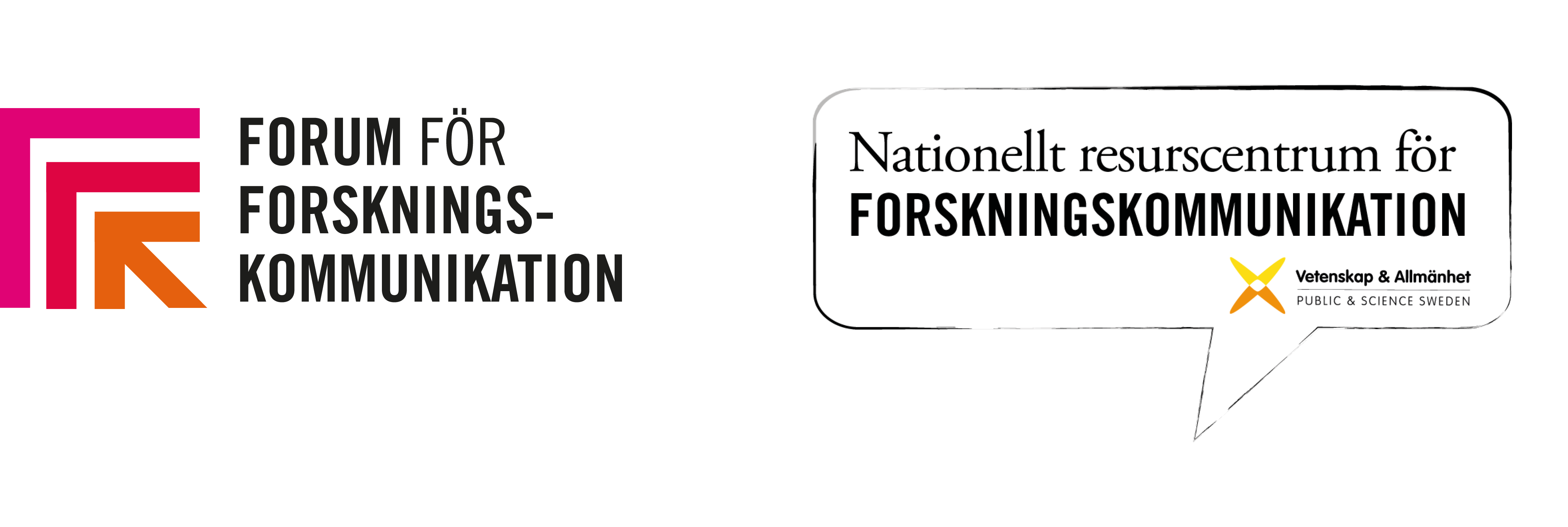 Logotyp för Forum för Forskningskommunikation