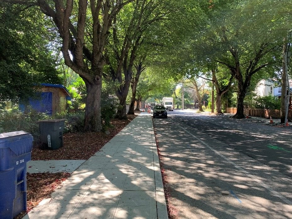  Sidewalks – adjacent to streets 