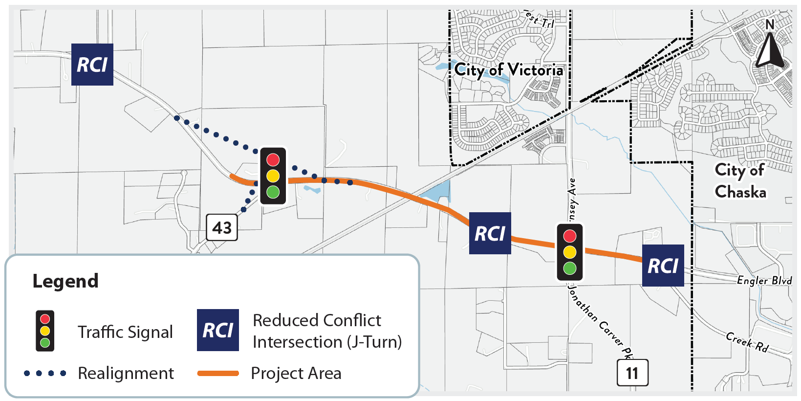 High Speed Rural Corridor Alternative Map